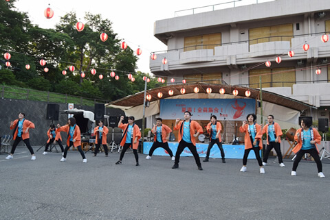 サンライズサマーフェスティバルの踊り