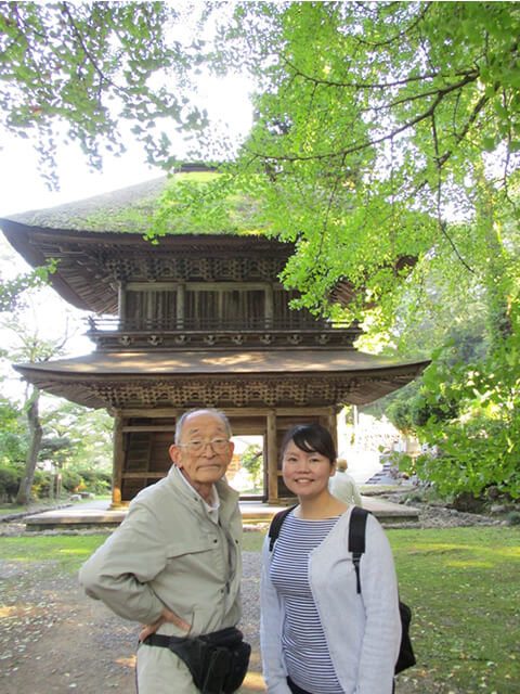 あきる野 広徳寺のいちょう