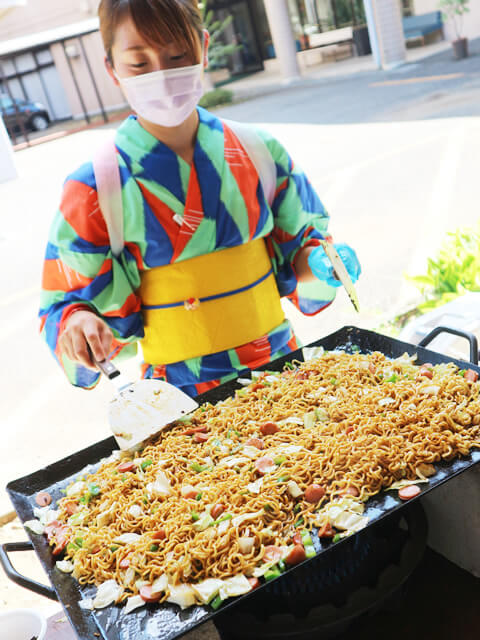 「ひので理想郷の園」焼きそば