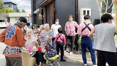 春の祭礼八雲神社