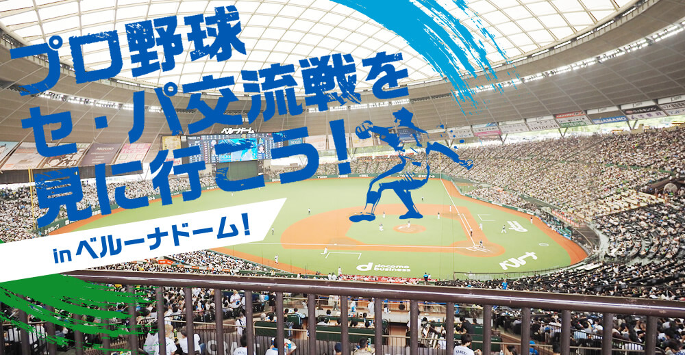 プロ野球セ・パ交流戦を見に行こう！ in ベルーナドーム！