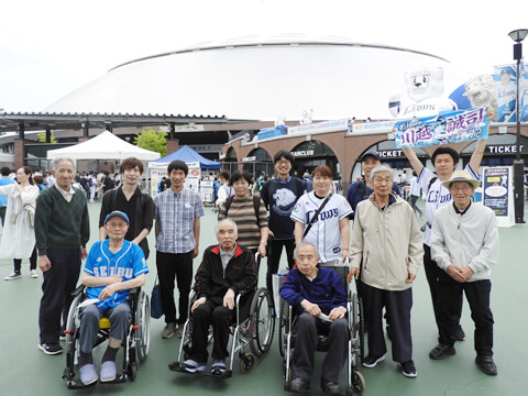 プロ野球セ・パ交流戦観戦inベルーナドーム