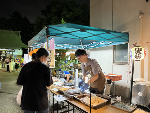 熊野神社秋の例大祭に参加するサンライズ小川スタッフ