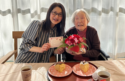 参加した皆さんが笑顔になる母の日イベント
