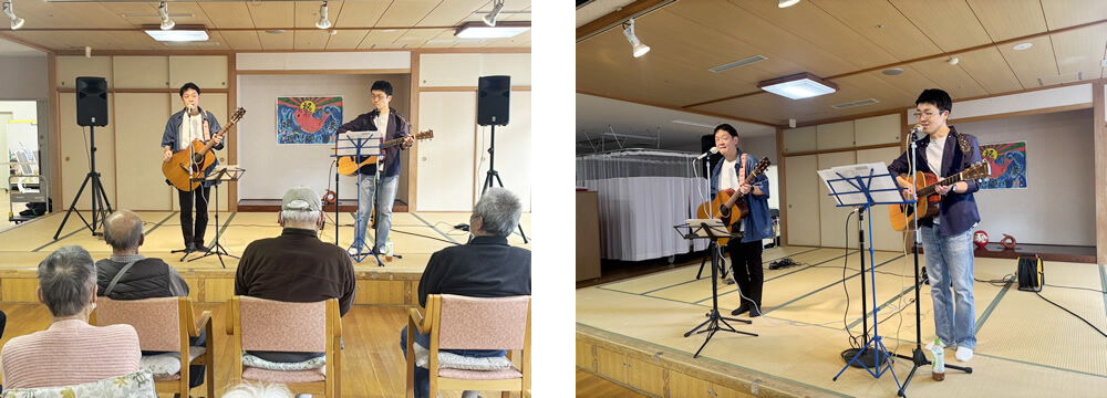 なわ田むらコンサートの様子
