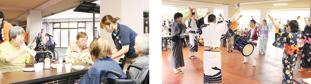 お祭りの様子