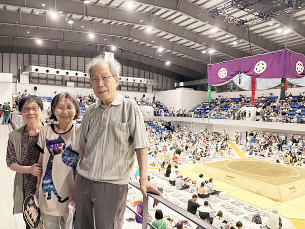 相撲観戦
