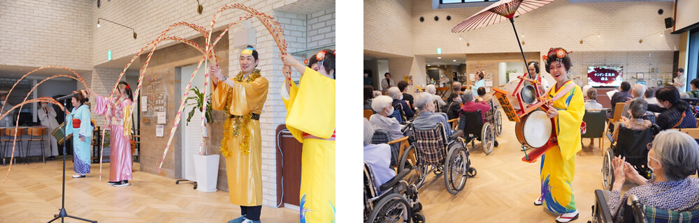 チンドン芸能社の皆さん